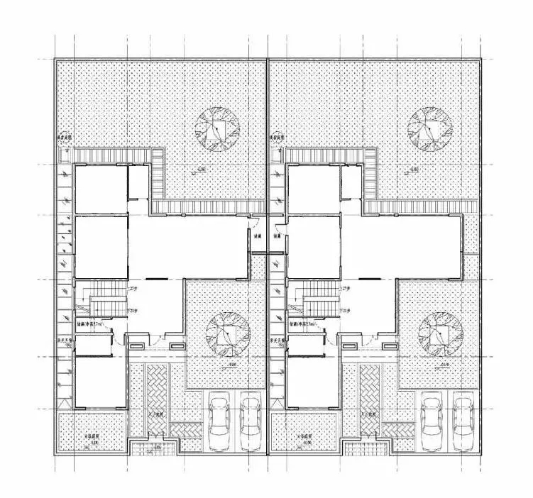 修建被院落切分，，，，，院与筑自然渗透